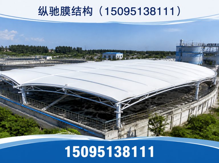 奎文区膜结构停车棚展示图